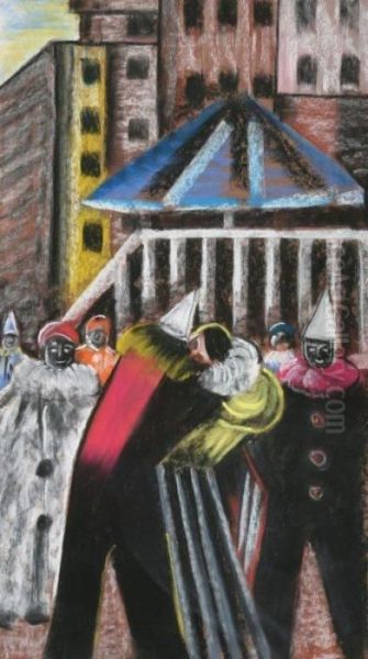 Karneval Oil Painting by David Jandi