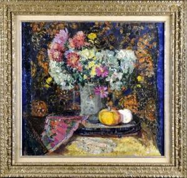 Nature Morte Oil Painting by Marcel Jefferys