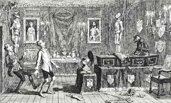 MacCallum and Hutcheon Oil Painting by George Cruikshank I