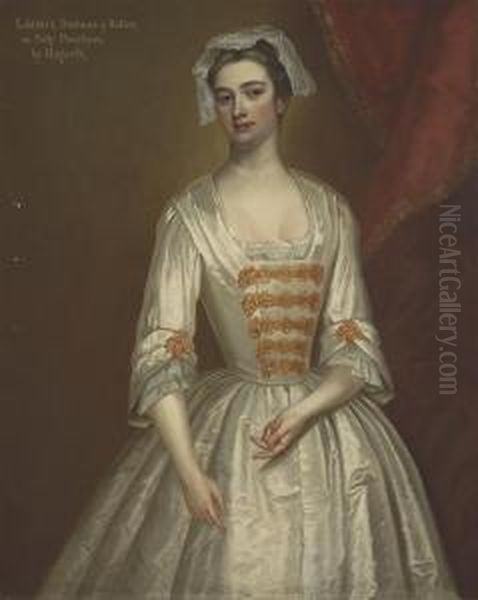 Portrait Of Lavinia Fenton, Later Duchess Of Bolton Oil Painting by Charles Jervas