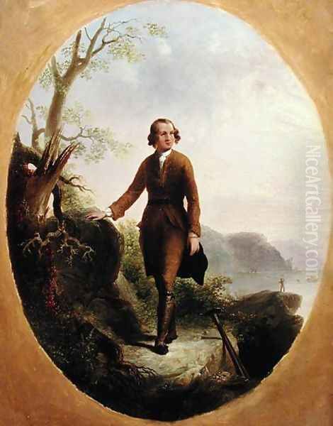 George Washington as a Young Surveyor, 1841 Oil Painting by John Gadsby Chapman