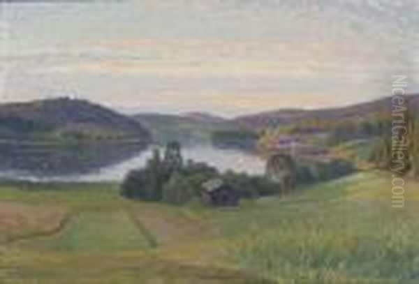 Bysjon, Ulfon Oil Painting by Carl August Johansson