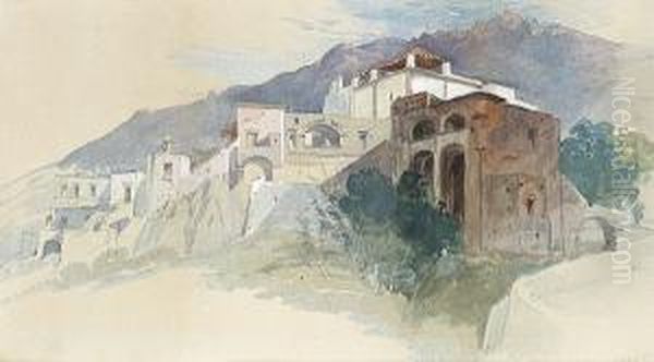 Casamicciola, Ischia Oil Painting by Harry John Johnson