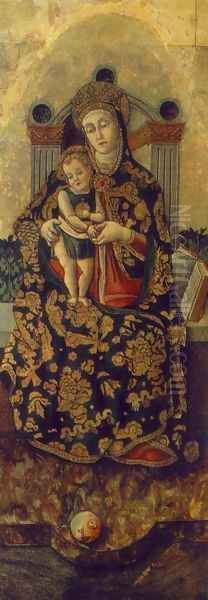 Madonna with the Child Oil Painting by Vittorio Crivelli