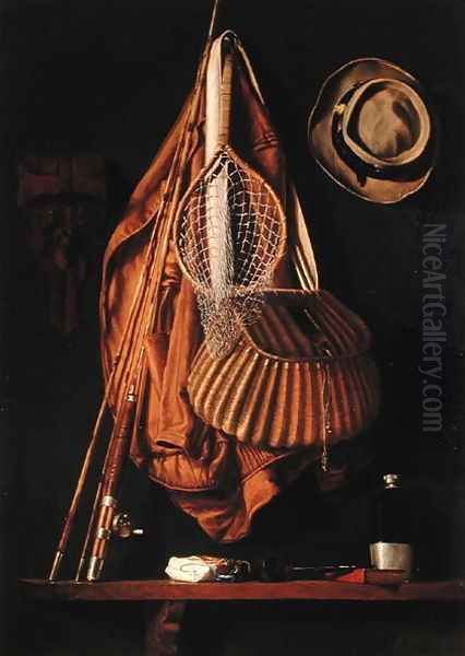 Fisherman's Accoutrements, 1887 Oil Painting by George Cope