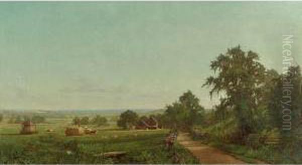 Adams County, Pennsylvania Oil Painting by Hugh Bolton Jones