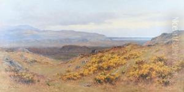 Beddgelert To Harlech Oil Painting by Josiah Clinton Jones