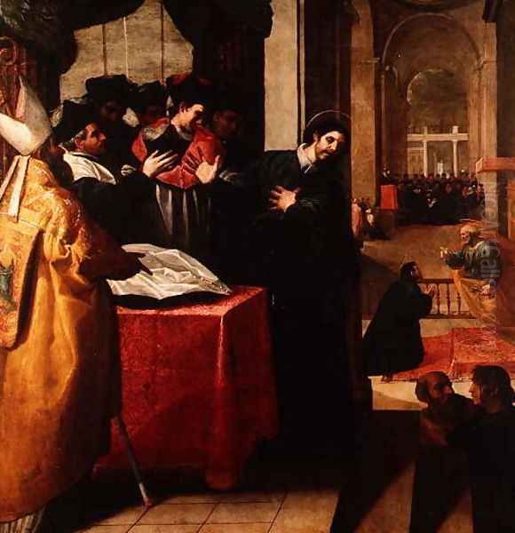 St. Jean de Matha Renounces his Doctorate Oil Painting by Vincenzo Carducci