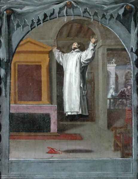 The Ecstasy of Father Jean Birelle Oil Painting by Vincenzo Carducci