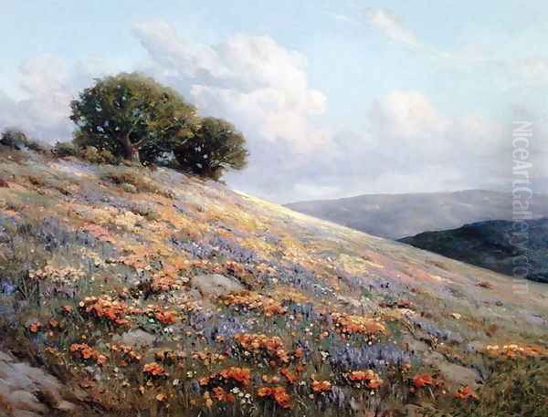 Summer Bloom 1920 Oil Painting by Bruce Crane