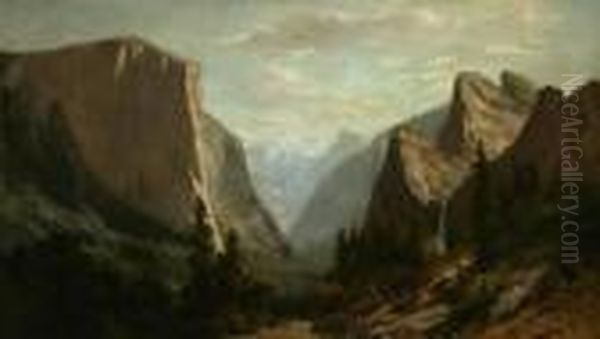 Yosemite Valley Oil Painting by Christian A. Jorgensen