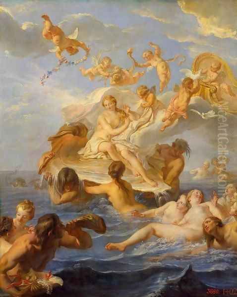 Birth of Venus Oil Painting by Noel-Nicolas Coypel