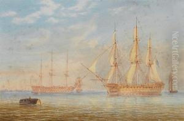 A Third Rate Oil Painting by William Joy