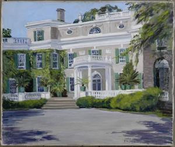 Springwood Oil Painting by Alice Judson