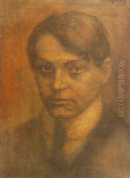 Ady, 1907 Oil Painting by Dezso Czigany