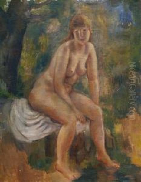 The Bather by Bernard Karfiol