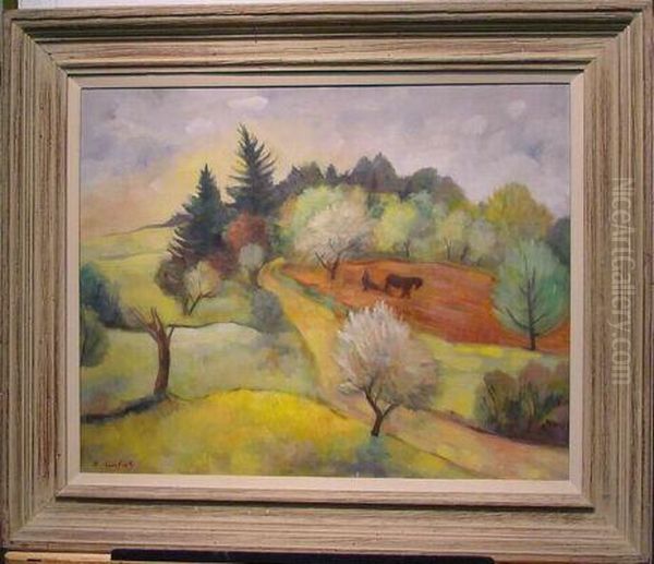 Spring Landscape by Bernard Karfiol