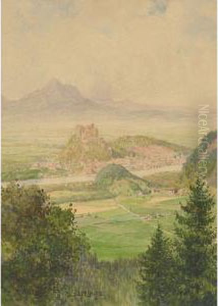 Salzburg Oil Painting by Rudolf Kargl