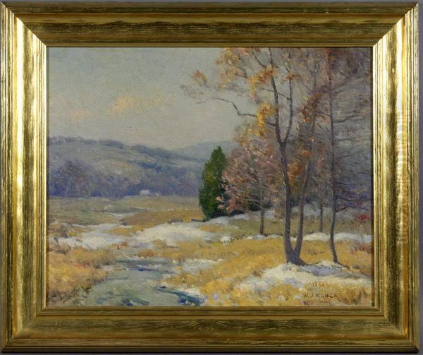 Belmont Oil Painting by William Jurian Kaula