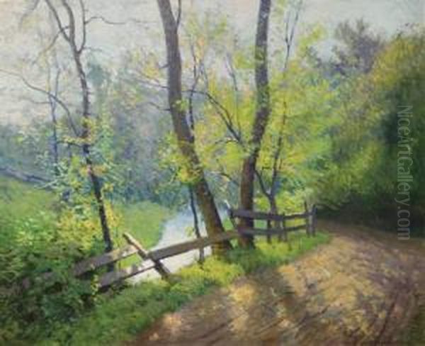 ''springtime'' Oil Painting by William Jurian Kaula