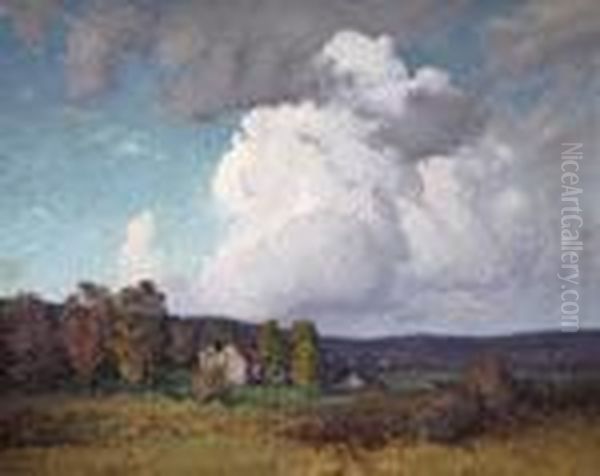 ''storm Clouds'' Oil Painting by William Jurian Kaula