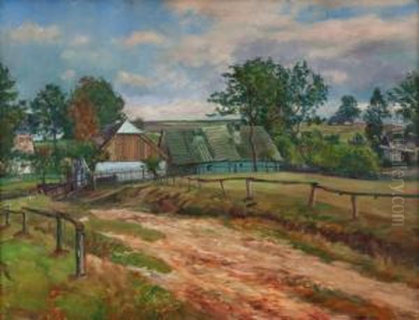 Zacatek Podzimu Oil Painting by Frantisek Kavan