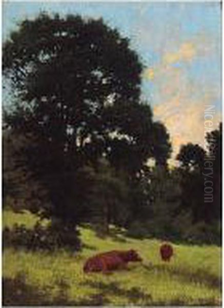 The Stately Elm Oil Painting by Joseph Malachy Kavanagh