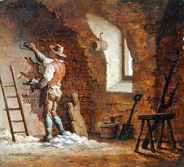 Plasterer c.1807 Oil Painting by John Cranch