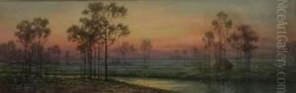 Landscape Oil Painting by William Castle Keith