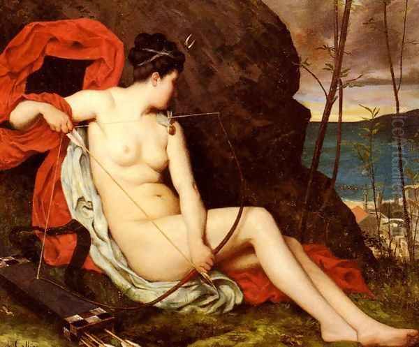 Diane La Chasseuse (Diana Of The Hunt) by Horace de Callias