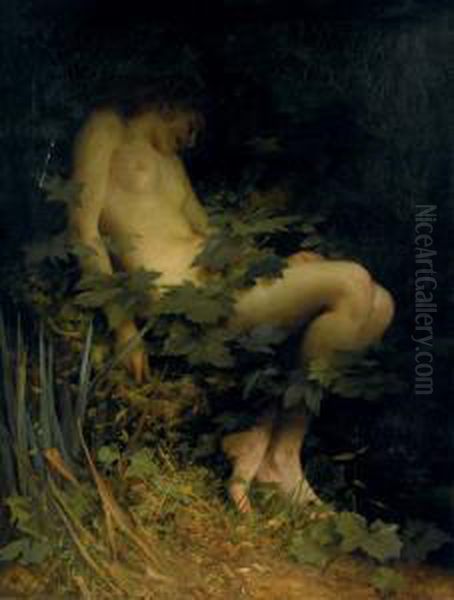 Nest Of The Dryad Oil Painting by Thomas Benjamin Kennington