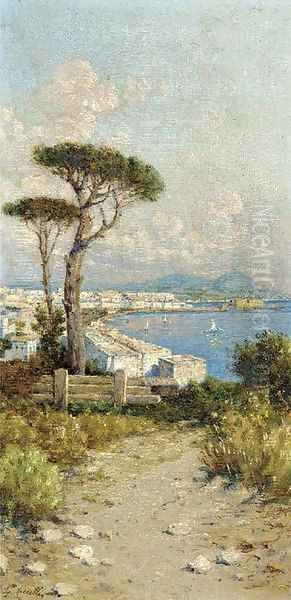 Above the Bay of Naples Oil Painting by Giuseppe Carelli