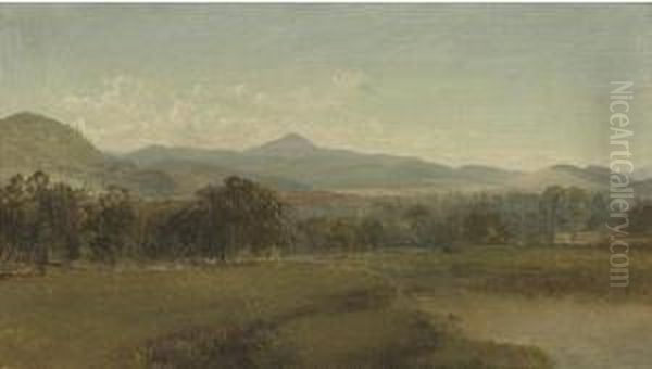 White Mountains Oil Painting by John Frederick Kensett