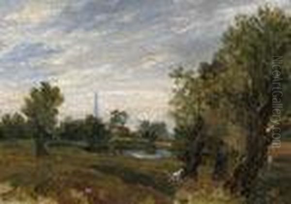 Landscape Oil Painting by John Frederick Kensett