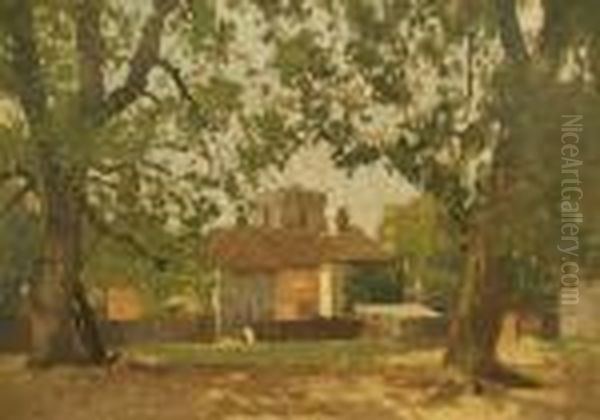 Summer Afternoon Oil Painting by James Kerr-Lawson