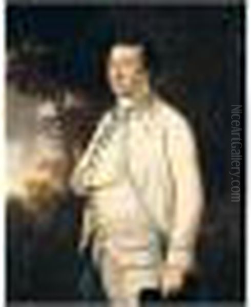 Portrait Of John Graham (1741-1775) Oil Painting by Tilly Kettle