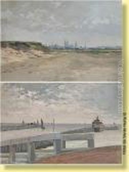 Vues D'ostende Oil Painting by Vital Keuller