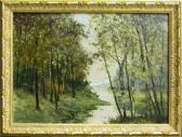 Herfst Oil Painting by Vital Keuller