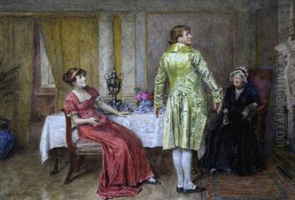 Untitled Oil Painting by George Goodwin Kilburne