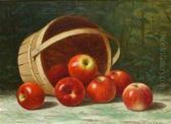 Apples Oil Painting by Albert F. King