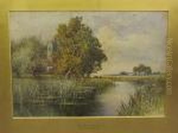 Wangford, Suffolk Oil Painting by Wiggs Kinnaird