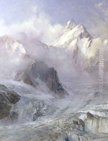 The Alps, c.1906 Oil Painting by Edward Theodore Compton