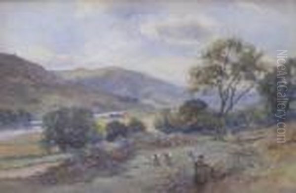 The Brais O'yarrow Oil Painting by James Scott Kinnear