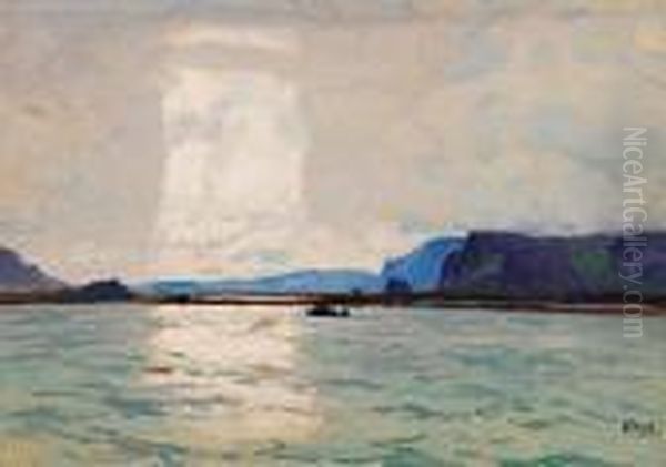 Sudkuste Islands Oil Painting by Erich Kips