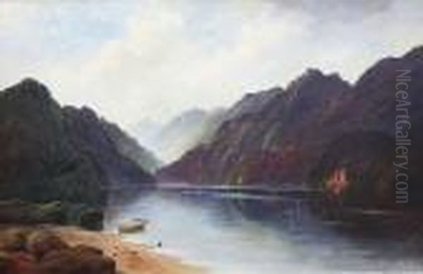 Smith Sound Oil Painting by Henry William Kirkwood