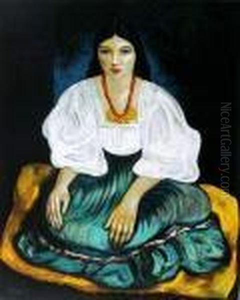 Femme Oil Painting by Jean Kisling