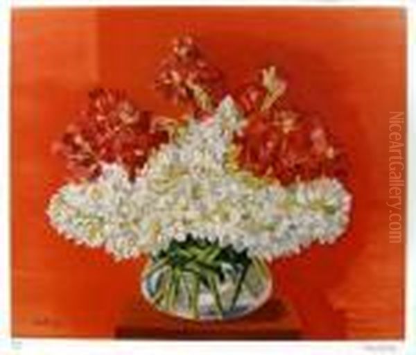 Bouquet Oil Painting by Jean Kisling