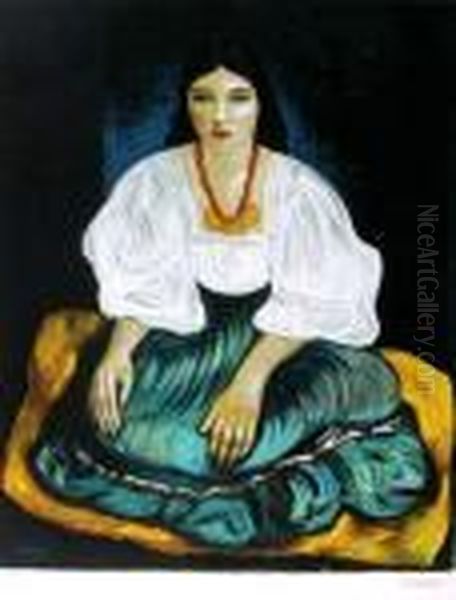 Femme Oil Painting by Jean Kisling