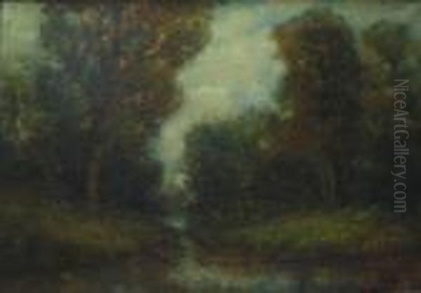 Landscape Oil Painting by Hudson Mindell Kitchell