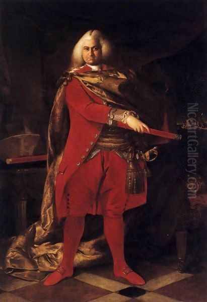 Portrait of the Nobleman Francesco Falier Oil Painting by Bernardino Castelli